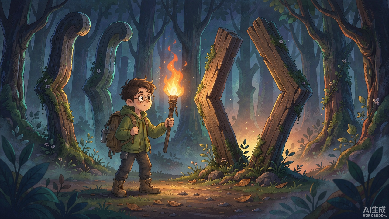 CSS 黑暗森林里的火把