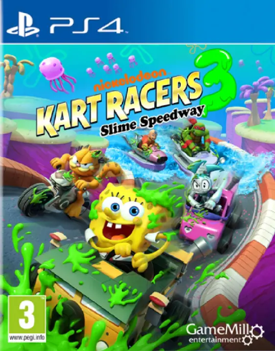 尼克卡通赛车手3:黏性高速|Nickelodeon Kart Racers 3: Slime Speedway日文