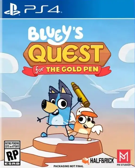 布鲁伊的寻找金色画笔之旅|Bluey's Quest for the Gold Pen中文