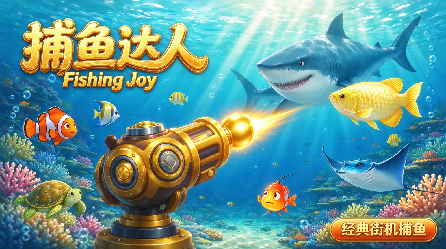 [移植游戏]捕鱼达人|Fishing Joy中文
