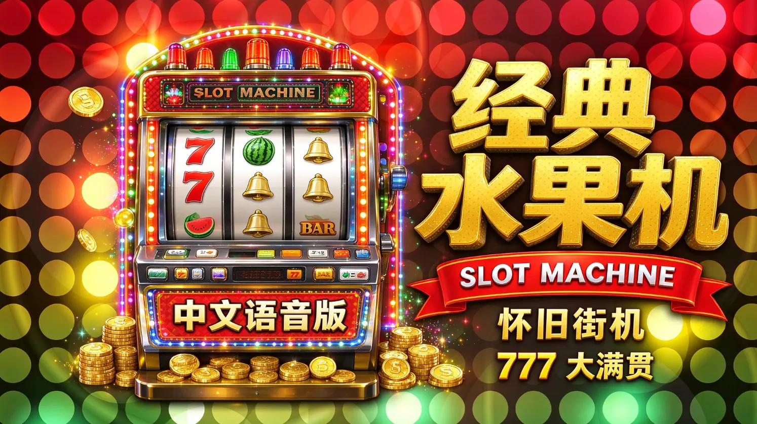 [移植游戏]经典水果机|Slot Machine中文国语版